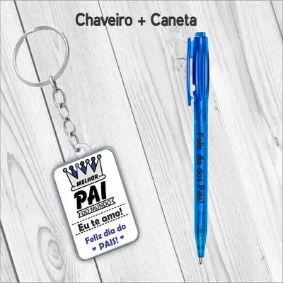 Kit Chaveiro e caneta 