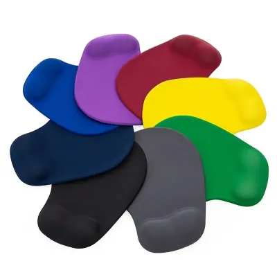Mouse Pad ergonômico de neoprene - cores