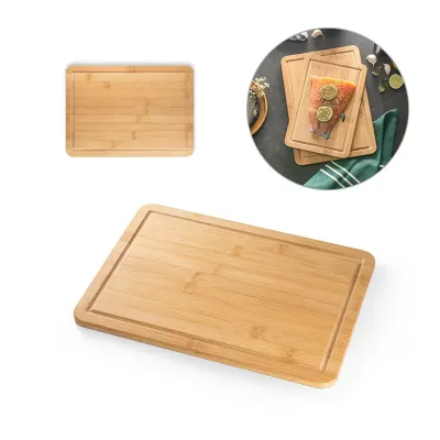 Tábua de corte em bambu NIGELLA LARGE