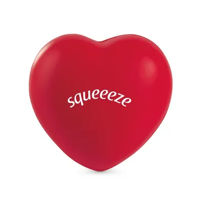 Antiestresse coração em espuma PU personalizada