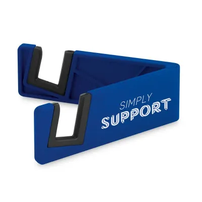 Suporte para celular azul personalizado