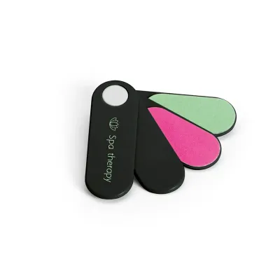 Kit de 4 lixas abrasivas e polidoras perosnalizada