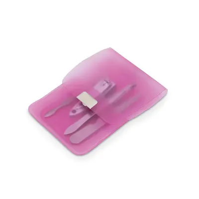 Kit de manicure rosa