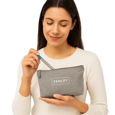 Nécessaire Algodão Reciclado Personalizada