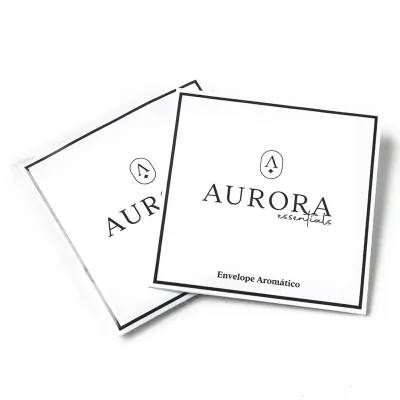 Envelope aromático para carro ou gavetas