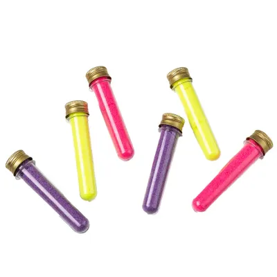 Sais de banho em tubos