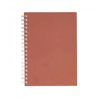 Caderno capa dura vermelho