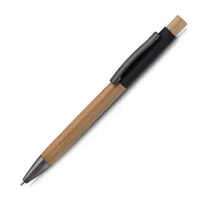 caneta com detalhe preto