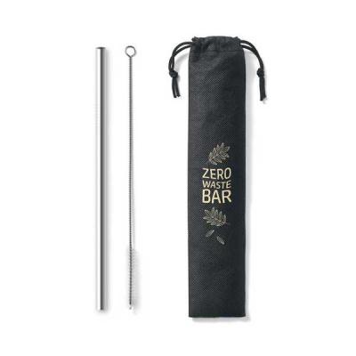 Kit Canudo de Metal com Escovinha Personalizado