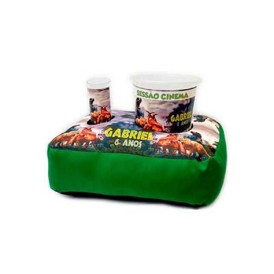 Almofada Porta Pipoca Personalizada