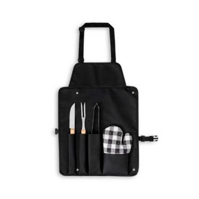 Kit Churrasco com Avental Personalizado