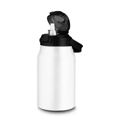 Garrafa térmica branca