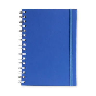 Caderno planejamento e calendário - azul