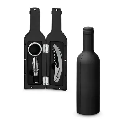 Kit com acessórios para vinho personalizado