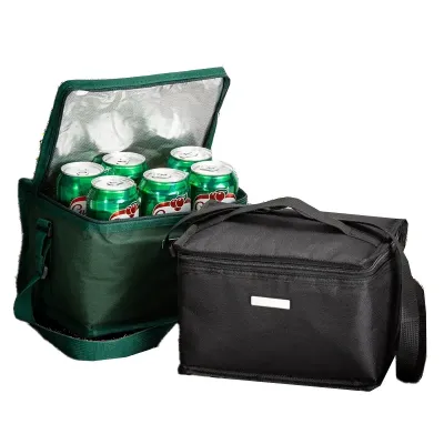 Bolsa termica fechada e aberta