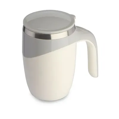 Caneca plástica mixer Branca