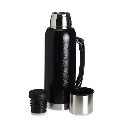 Garrafa Térmica Preta 1L