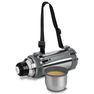 Garrafa térmica em aço inox