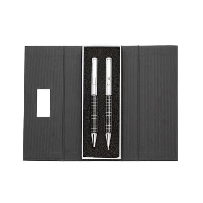 Conjunto Caneta e Lapiseira Preto