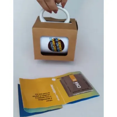 Kit Caneca Chá Personalizado