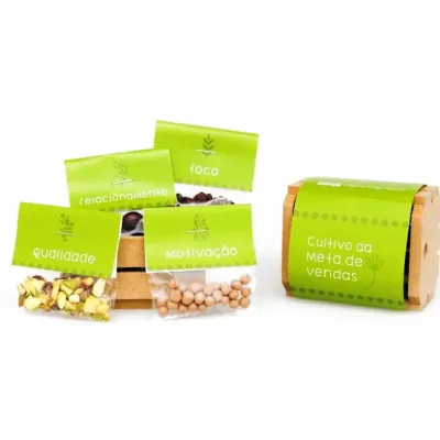 Mini Caixote Frutas - Meta de Vendas