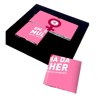 Quebra-Cabeça de Chocolate Dia da Mulher