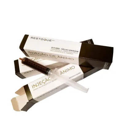 Seringa Chocolate Dia do Vendedor