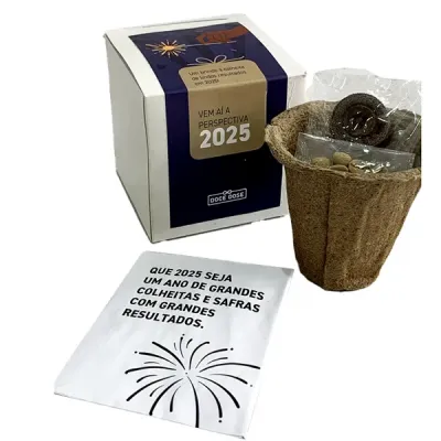 Vasinho Biodegradável Kraft