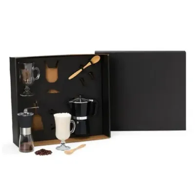 Kit Para Café com embalagem preta