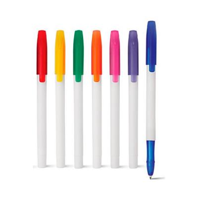Caneta Plastica Colorida Promocional