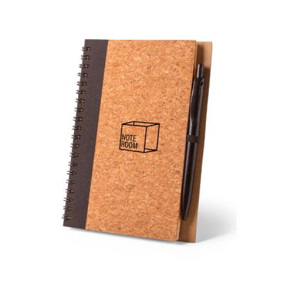 Caderno em Cortica Personalizado Para Brindes