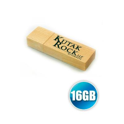 Pendrive 16GB de Madeira Personalizado