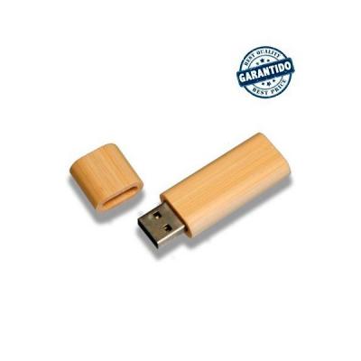 Pen drive 4 GB de Bambu Personalizado