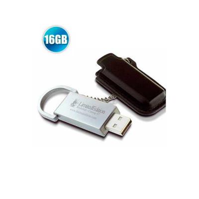 Pen drive com Capa de couro para Brindes