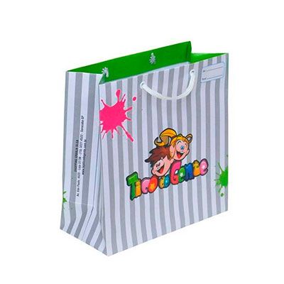Sacola de papel Personalizada - Brindes Personalizados