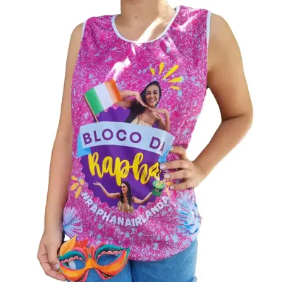 Abadá em poliéster com personalização