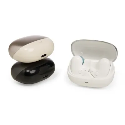 Fone de Ouvido Bluetooth com Case Carregador.