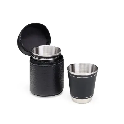 Kit Copo Inox 50ml 4 Peças