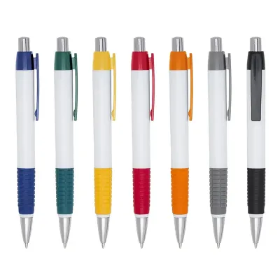 Caneta Plástica: cores