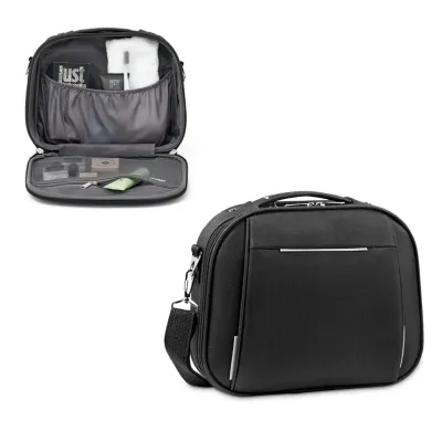 Frasqueira executiva de mão tipo necessaire 