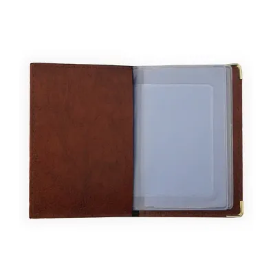 Porta documento em sintético, ideal para viagem