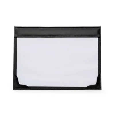 Risque-rabisque em sintético preto