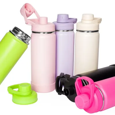 Garrafa Térmica 550ml: opções de cores