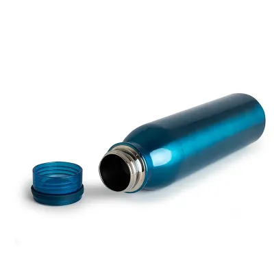 Garrafa Térmica Inox Azul
