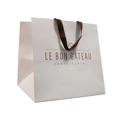 Sacola Branca Personalizada