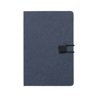 Caderno A5 Poliéster Azul