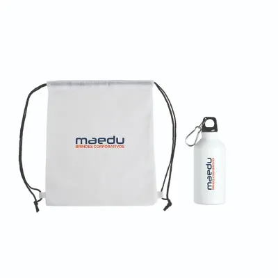 Kit Academia com Garrafa de Inox