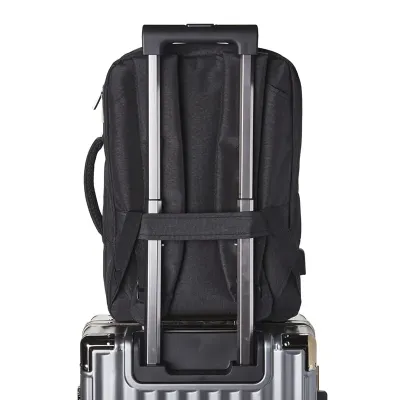 Mochila para notebook, presa na mala