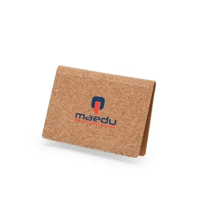 Porta-Cartão personalizado feito de cortiça