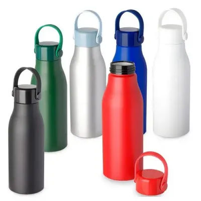 garrafa cores variadas, opções de cor